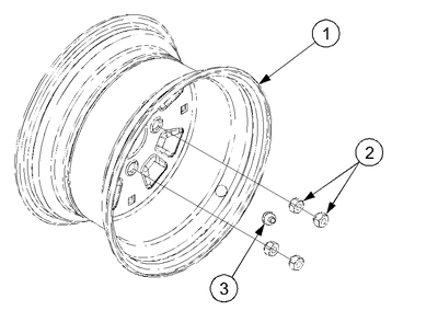 Rear Wheel Diagram and Parts List for GT2186-44 13A298L710-13A298L712 Cub Cadet Lawn Tractor